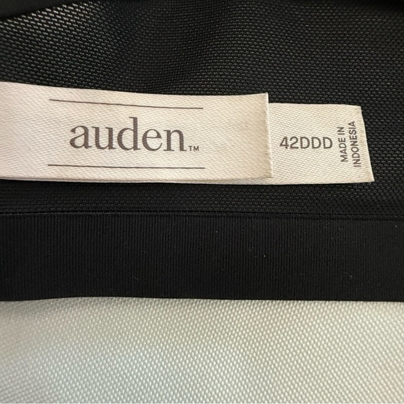 2 Auden Mesh Unlined Bras Size 42DDD EUC Black & Tan - Picture 5 of 5